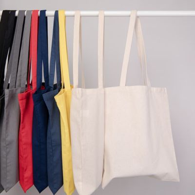 Сумка шоппер хлопковый ECO 116, темно-синий-4