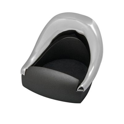 Подставка для  скрепок 'КРЕСЛО'; 7,2х6,5х5,1 см; металл; лазерная гравировка, серебристый-1