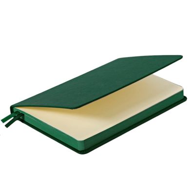 Ежедневник недатированный Softie, формат А5, в клетку, темно-зелёный-4