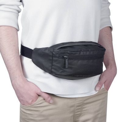 Сумка на пояс SIN, черный, 37х13х8 см, 100% полиэстер-8