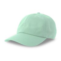 Бейсболка DAD HAT-S, 6 клиньев, металлическая застежка, мятный