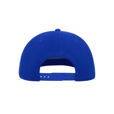 Бейсболка SNAP FIVE, 5 клиньев, пластиковая застежка, ярко-синий-5