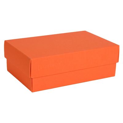 Коробка картонная, 'COLOR' 11,5*6*17 см; оранжевый-0