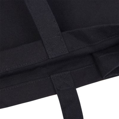 Большая сумка шоппер хлопковый MALL BIG 220, черный-3