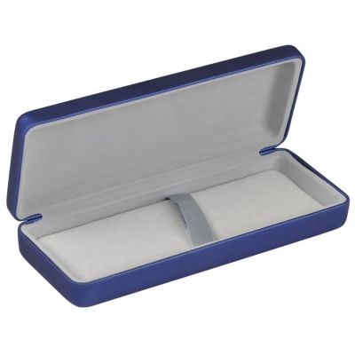 Футляр для 1-2 ручек, синий, PU-материал-1