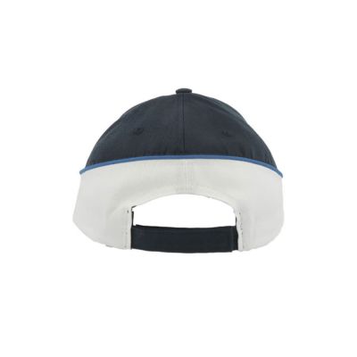 Бейсболка 'Racing', 6 клиньев, застёжка на липучке, темно-синий, белый-4