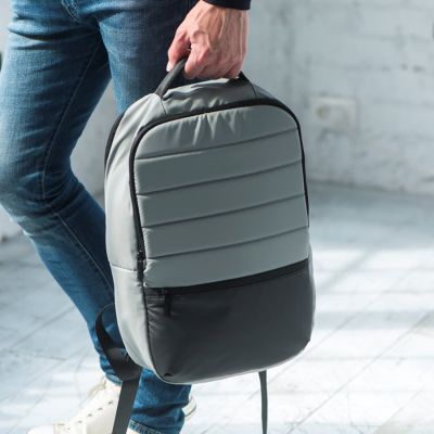 Рюкзак STIAN, серый, черный-9