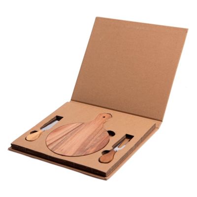 Набор для сыра CAMAMBERT, коричневый-1