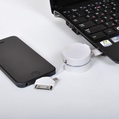 Набор переходников для мобильных устройств 'Compact', белый-8