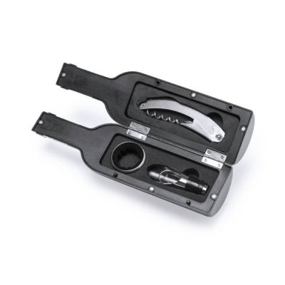 Набор для вина WINESTYLE (3 предмета), черный-3