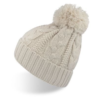 Шапка VOGUE,  белый, верх: 100% акрил, подкладка: 100% полиэстер-0