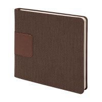 Ежедневник недатированный SCOTTY, формат А5-, темно-коричневый