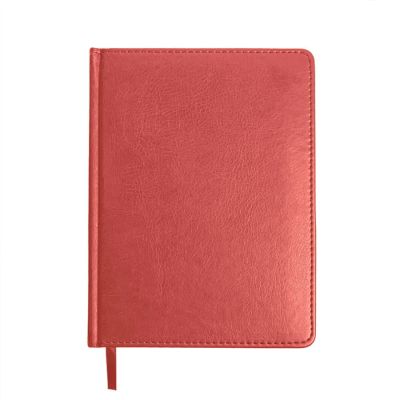Ежедневник недатированный Joy, формат А5, в линейку, ярко-красный-1