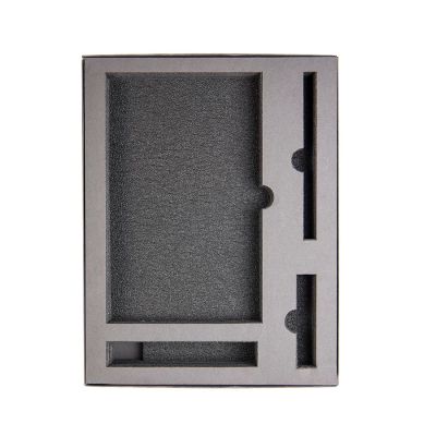 Коробка 'Fancy', сливбокс, размер 20*29*4.5 см, картон серый,300 гр. ложемент изолон-0