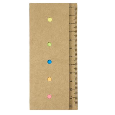 Набор закладок с клеевым краем STICKY, бежевый-2