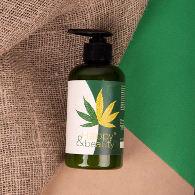 Молочко для тела Hydrop с маслом конопли и зелёным чаем, 300 мл, зеленый-1