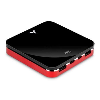 Внешний аккумулятор Accesstyle Carmine 8MP 8000 мАч, черный/красный, красный, черный-0