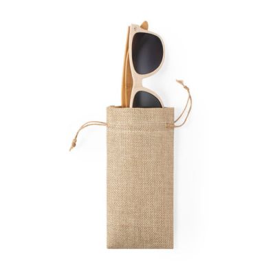 Мешочек для очков SILMAX, бежевый, 9 х 18 см, полиэстер-2