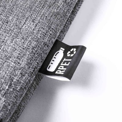 Конференц-сумка DIVAZ, рециклированный полиэстер, серый меланж-2