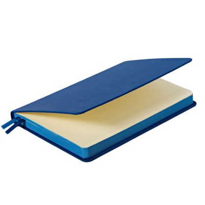 Ежедневник недатированный Softie, формат А5, в клетку, синий-4