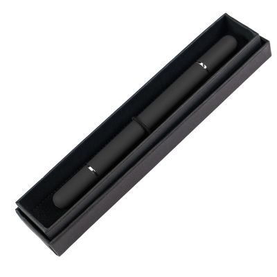 Ручка шариковая + карандаш вечный 2 в 1 soft, черный-1