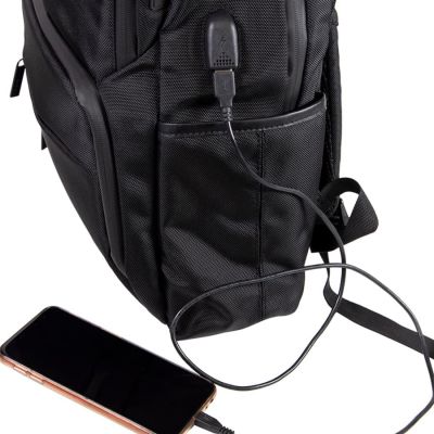 Рюкзак SPARK c RFID защитой, черный-12