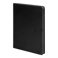 Ежедневник недатированный Pulpy, А5, черный, кремовый блок, черный срез