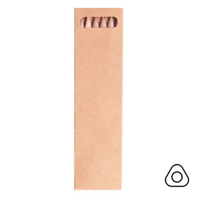 Цветные карандаши KINDERLINE small,6 цветов, бежевый-2