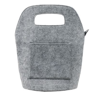 Термосумка 'FELTY', 34 x 22 x 15 см, фетр, серый меланж-0