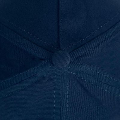 Бейсболка PREMIUM S, 5 клиньев, металлическая застежка, темно-синий-5