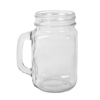 Кружка-банка COCTAIL, прозрачный-0