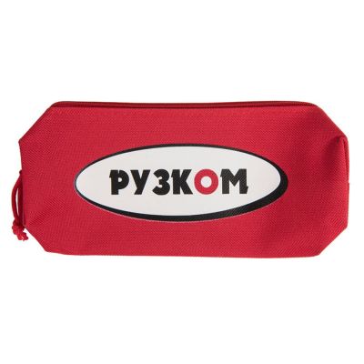 Чехол для карандашей ATECAX, красный, 5х20х4,5 см, полиэстер-1