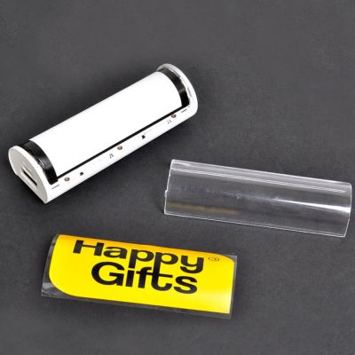 Универсальное зарядное устройство 'Flash' (2600mAh) с подсветкой логотипа, белый-4