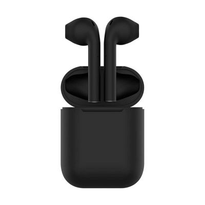 Наушники беспроводные с зарядным боксом TWS AIR SOFT, цвет черный-0
