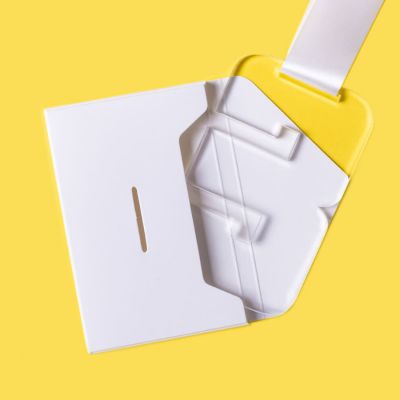 Медаль THIRD PLACE в подарочной упаковке, акрил, прозрачный-1