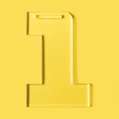 Медаль FIRST PLACE в подарочной упаковке,  акрил, прозрачный-2