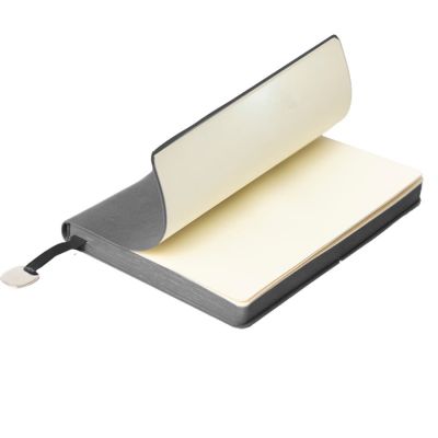 Ежедневник недатированный Fusion, А5, темно-серый, кремовый блок в линейку-4