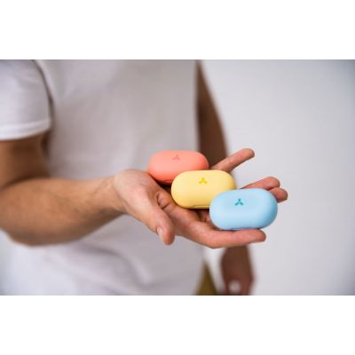 Беспроводные наушники ACCESSTYLE FOX TWS, желтый-1