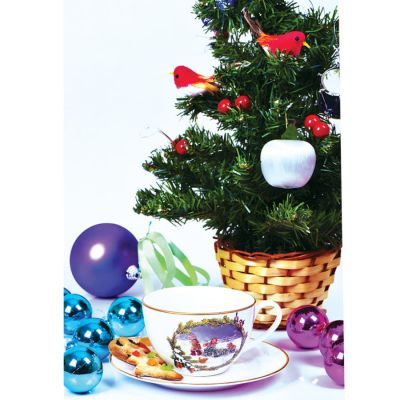 Чайная пара 'Goldi' в подарочной упаковке, белый-1