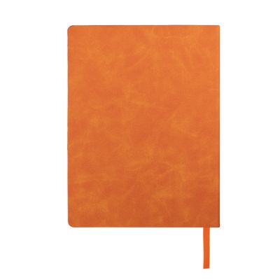 Ежедневник недатированный Solas, формат А5, с магнитом, оранжевый, кремовый блок в линейку-2