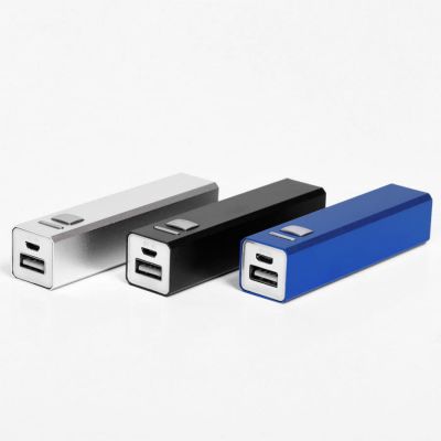 Универсальное зарядное устройство 'Thazer' (2200mAh), серебристый-2