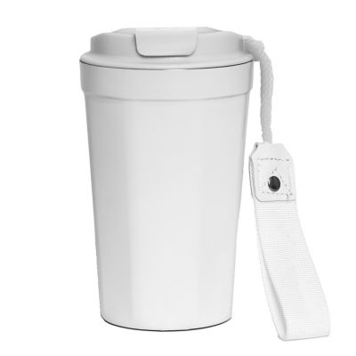 Термокружка MOVE ON, 400мл, белый-0