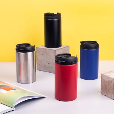 Термокружка CAN, 300мл, красный-5