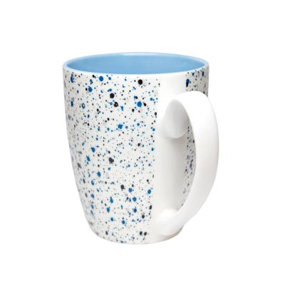 Кружка TERRAZZO, голубой, белый-2