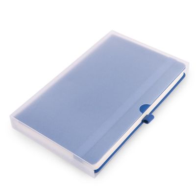 Бизнес-блокнот А5 FLIPPY, формат А5, в линейку, темно-синий-7