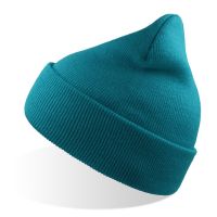 Шапка вязаная  двойная Wind-S, морская волна