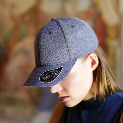 Бейсболка LOOP, 6 клиньев,  пластиковая застежка, бордовый-4