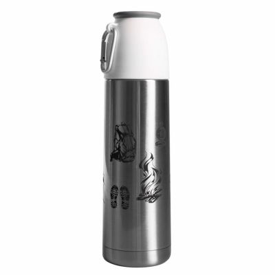 Термос вакуумный ESCAPE, серебристый-8