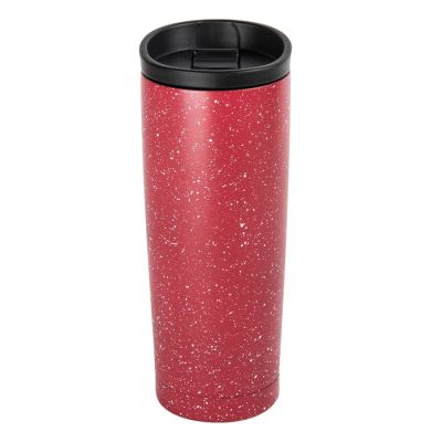 Термокружка вакуумная  SPACE, 450 мл, ярко-красный-1