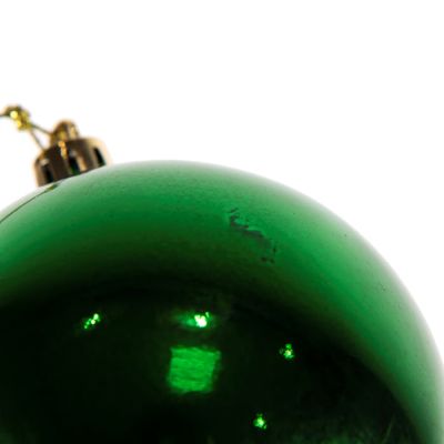 Шар новогодний GLOSS, красный-7